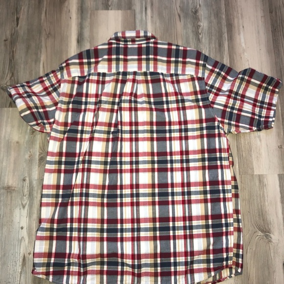 Short sleeve, button down, Eddie Bauer, NWOT - Picture 2 of 3